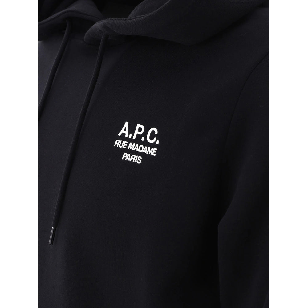 A.P.C. Black Sweaters & Knitwear - Hoodies Men