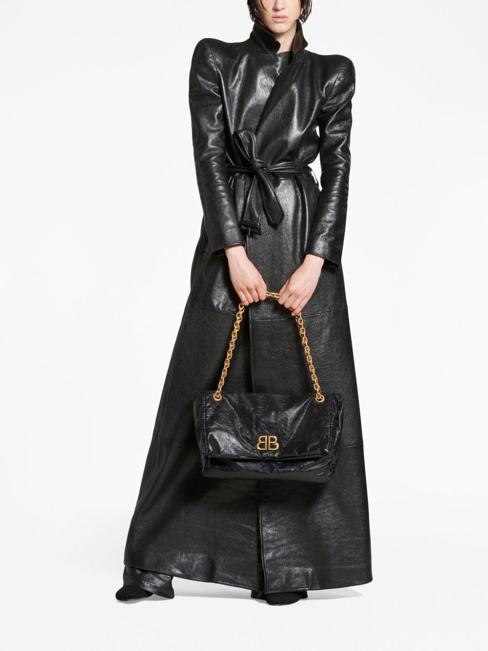 Balenciaga Women Medium Monaco Chain Bag