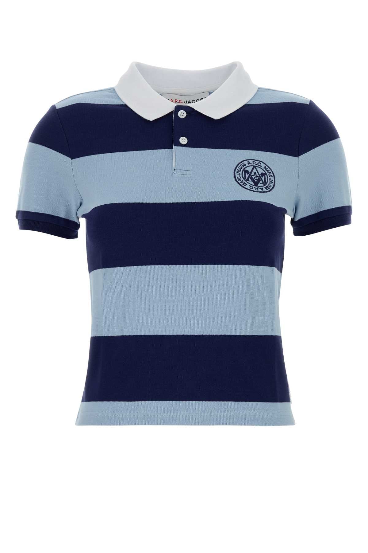 A.P.C. Women Embroidered Stretch Piquet A.P.C X Marc Jacobs Polo Shirt