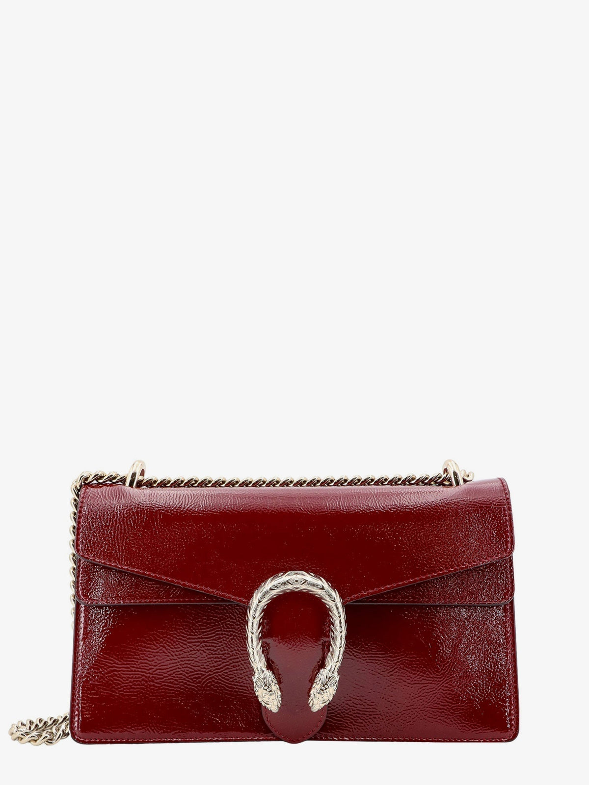 Gucci Women Dionysus Patent Leather Shoulder Bag