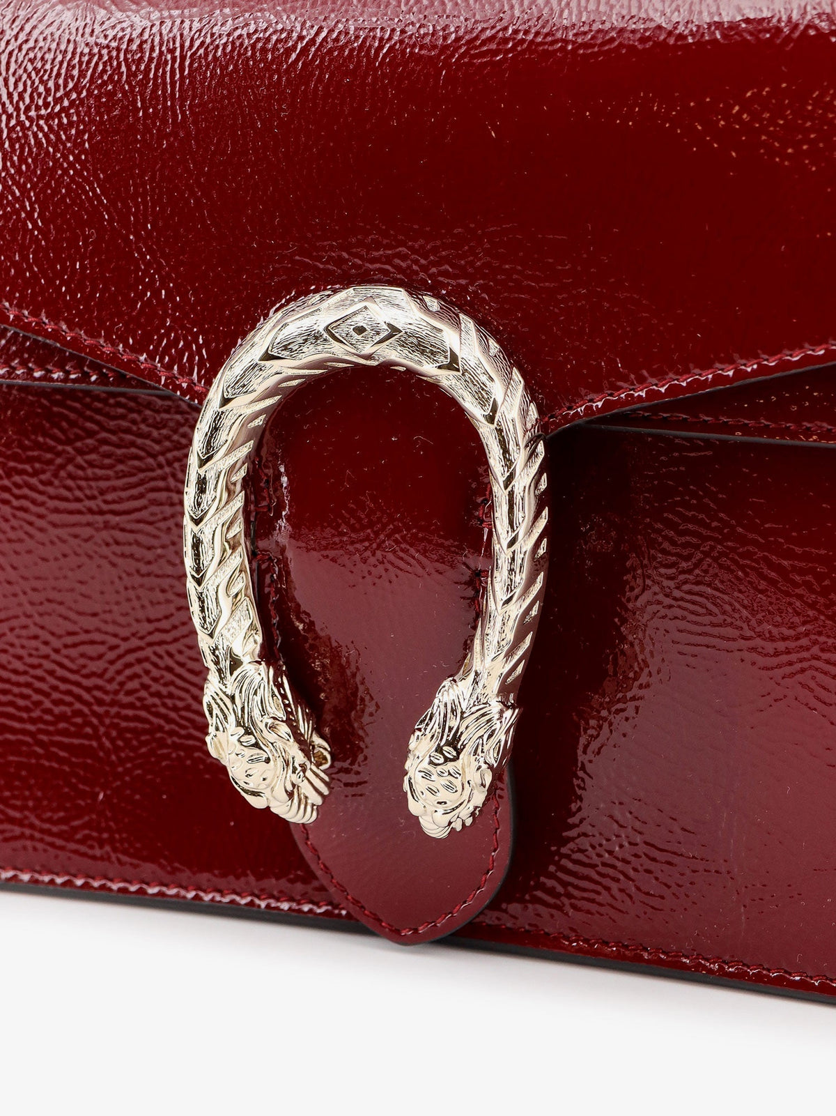 Gucci Women Dionysus Patent Leather Shoulder Bag