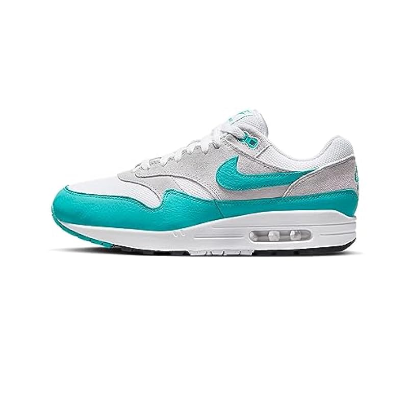 Nike Air Max 1 Shoes Neutral Grey Clear Jade-white