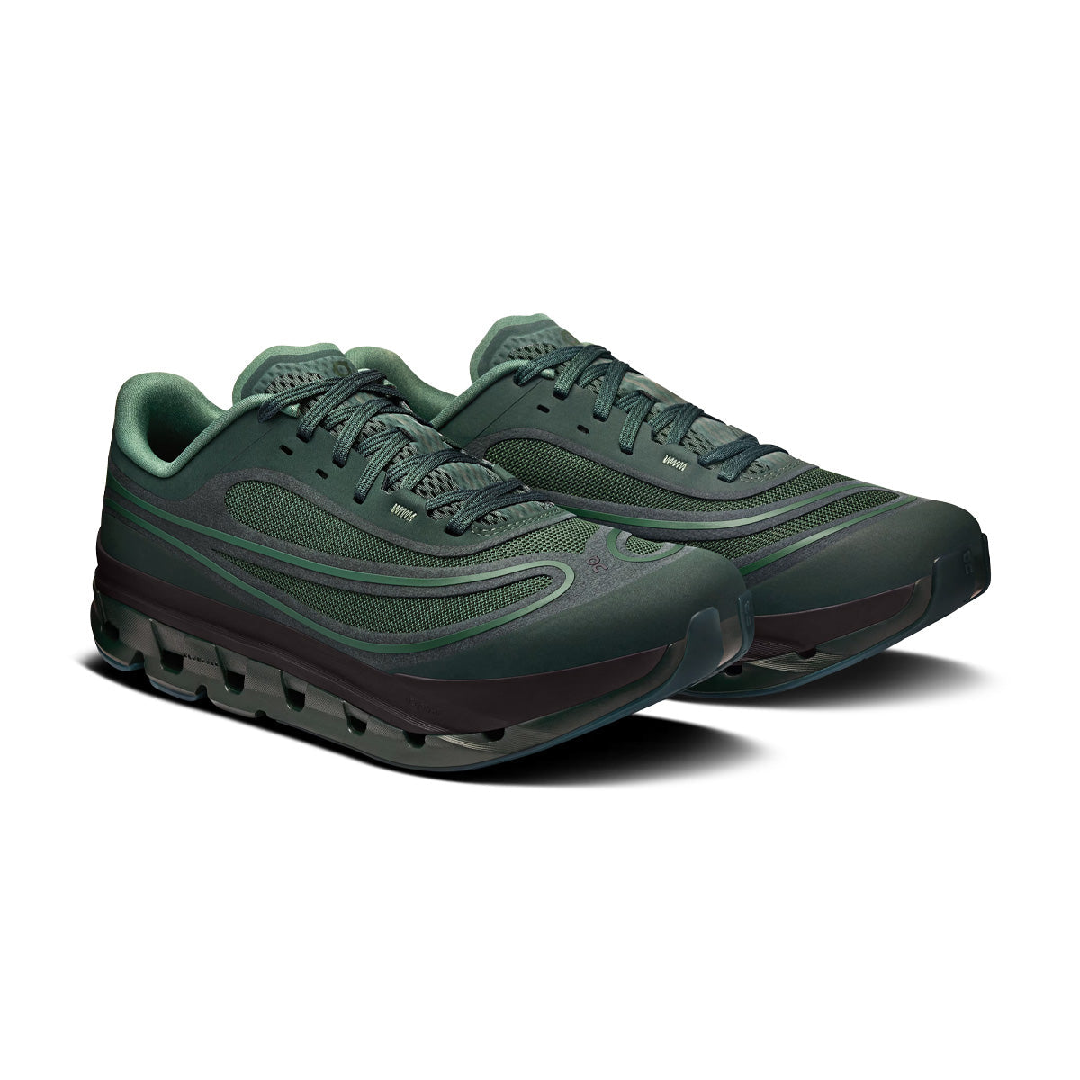 '+ Bureau Borsche Wmns Cloudflow 5 AD 'IKON Obsidian Evergreen'