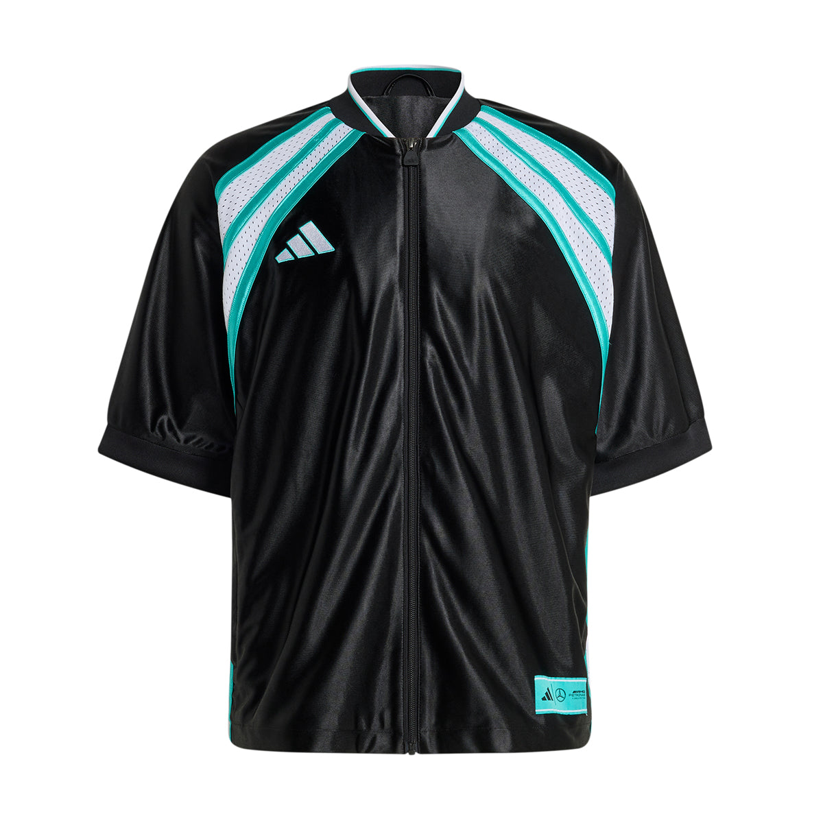 '+ Mercedes AMG Petronas F1 Las Vegas Baseball Shirt 'Black'