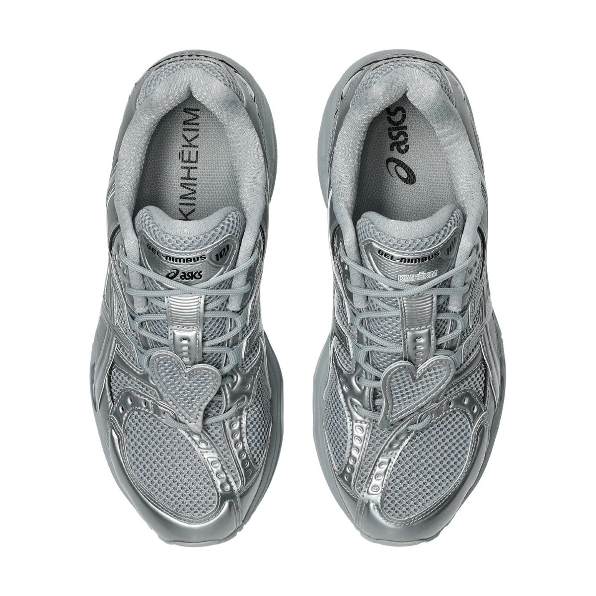 '+ KIMHĒKIM GEL-Nimbus 10.1 'Pure Silver'