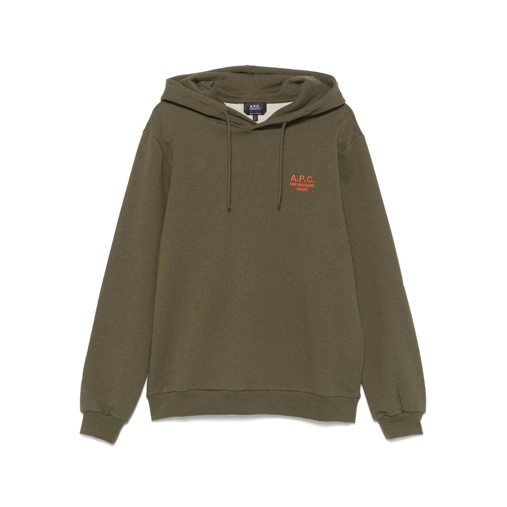 A.P.C. Green Sweaters & Knitwear - Hoodies Men