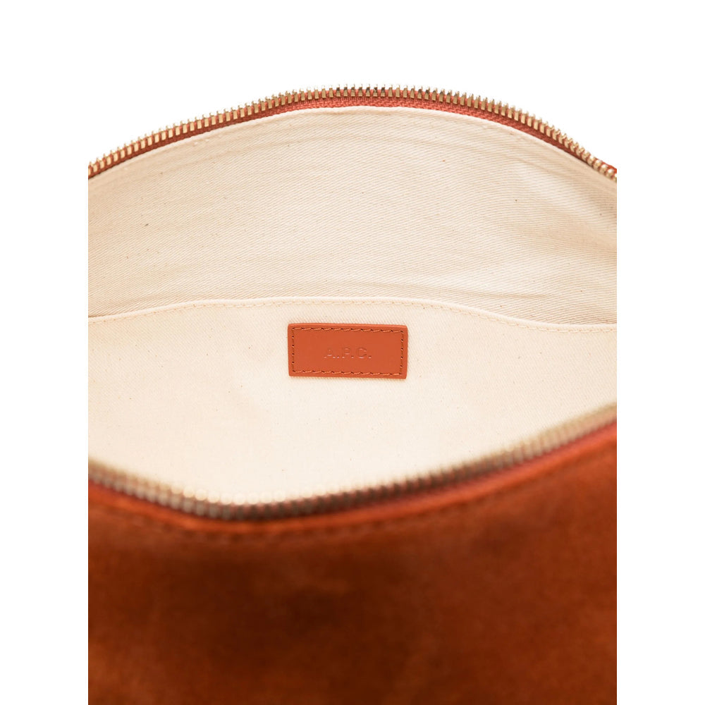 A.P.C. Orange Tote Bags Women