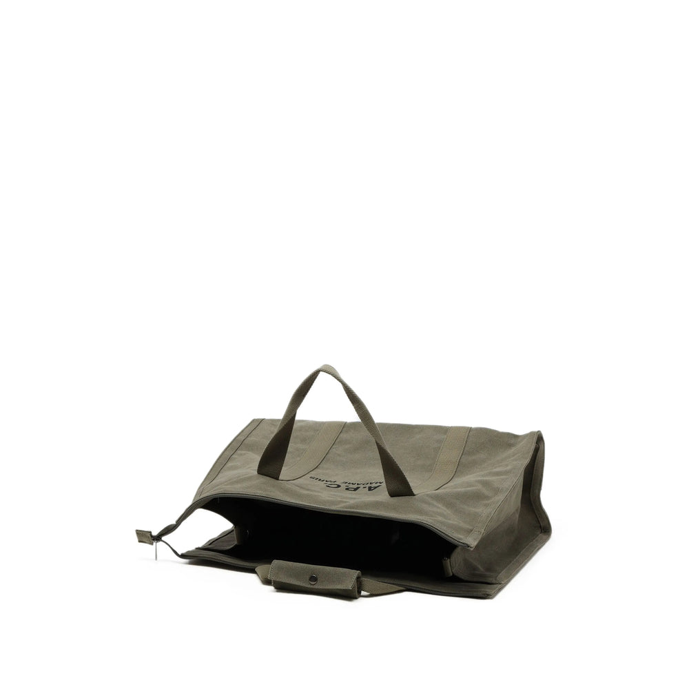 A.P.C. Green Tote Bags Men