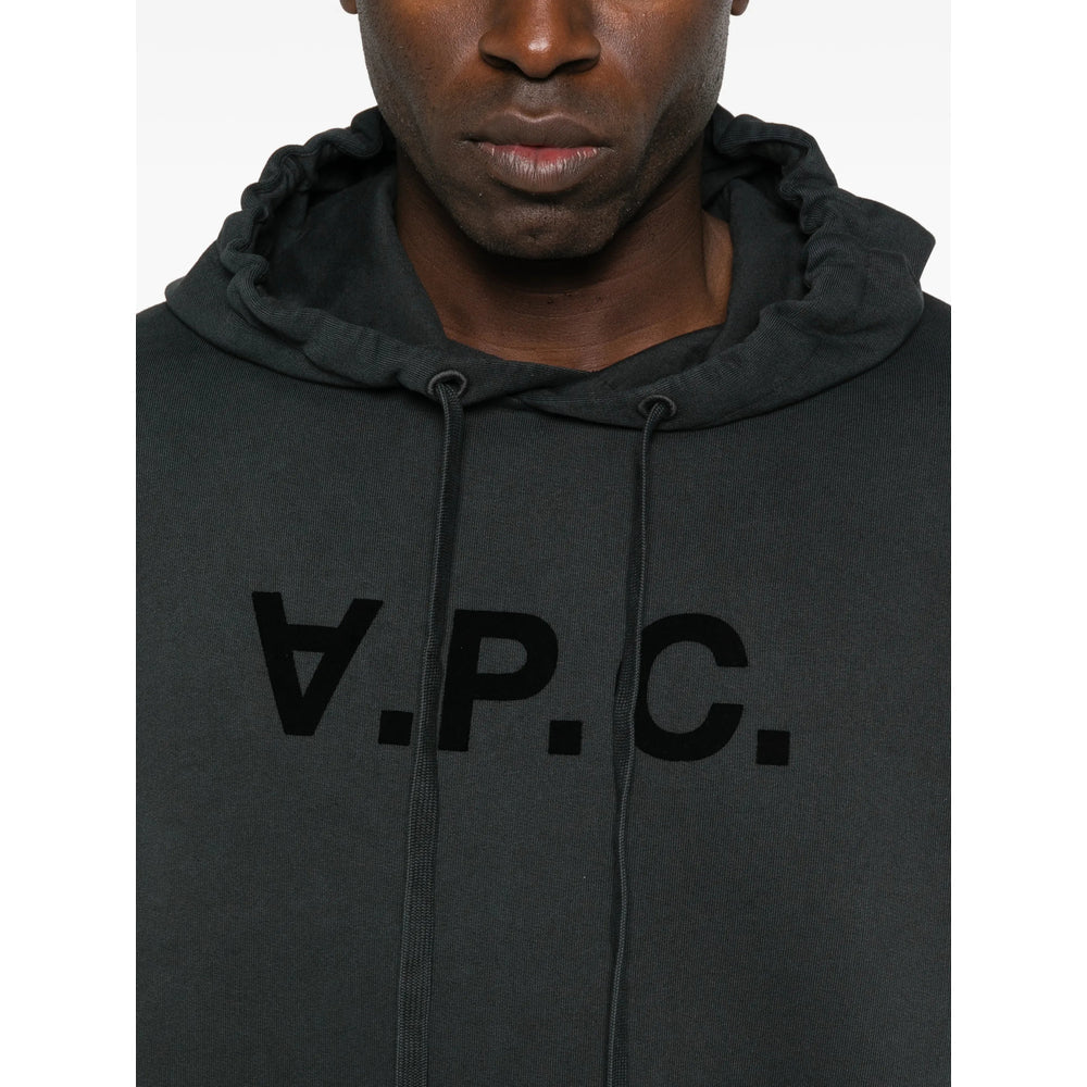 A.P.C. Black Sweaters & Knitwear - Hoodies Men