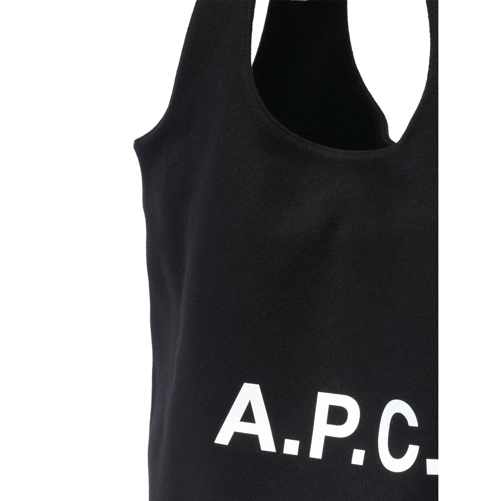 A.P.C. Black Tote Bags Men