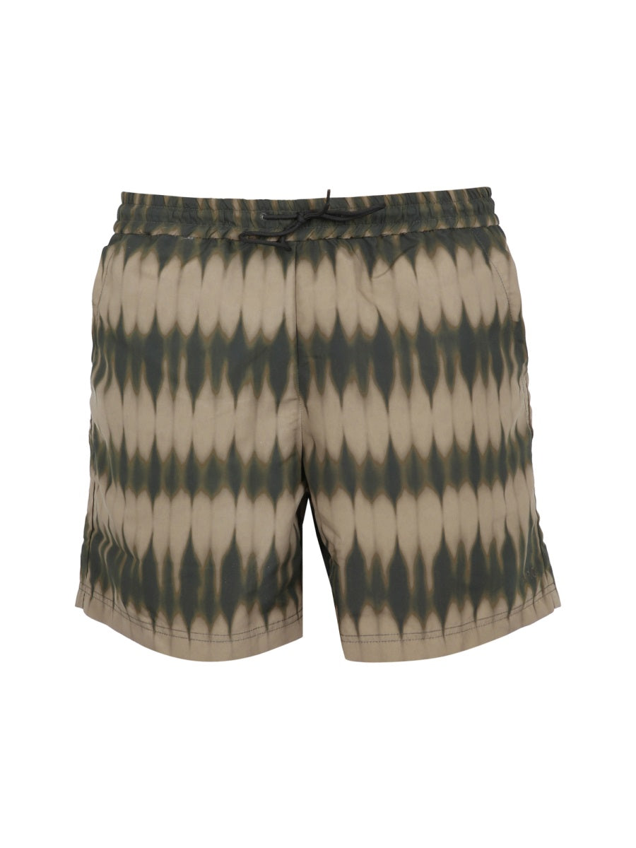 A.P.C. Men Swimsuit With Print