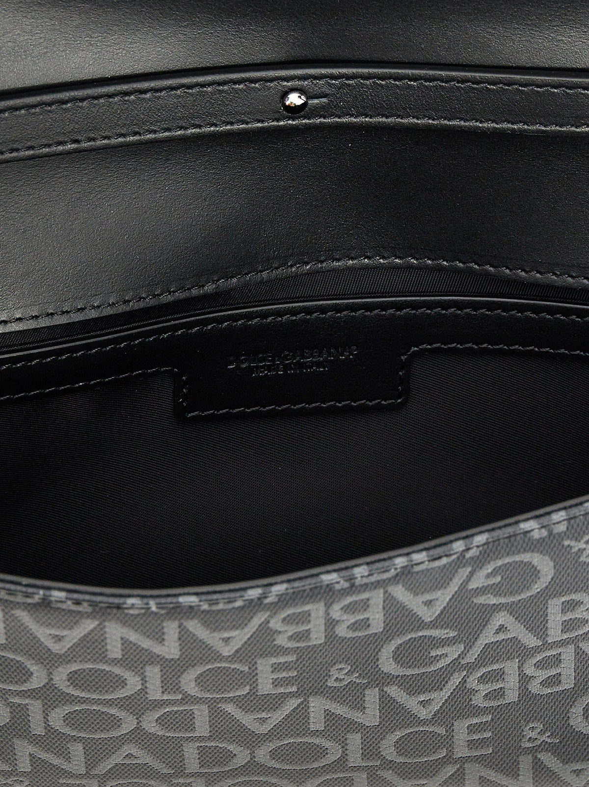 Dolce & Gabbana Men Coated Jacquard Crossbody Bag