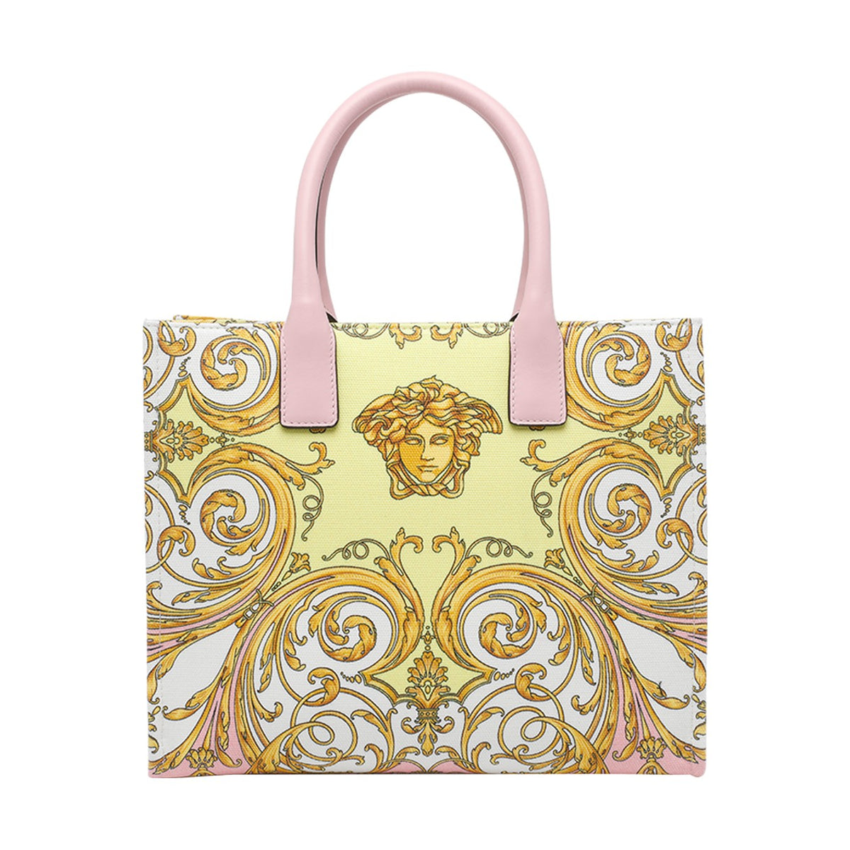 Versace Women Small La Medusa Printed Shopping Bag
